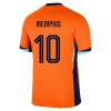 Maillot de Supporter Pays-Bas Memphis 10 Domicile Euro 2024 Pour Homme